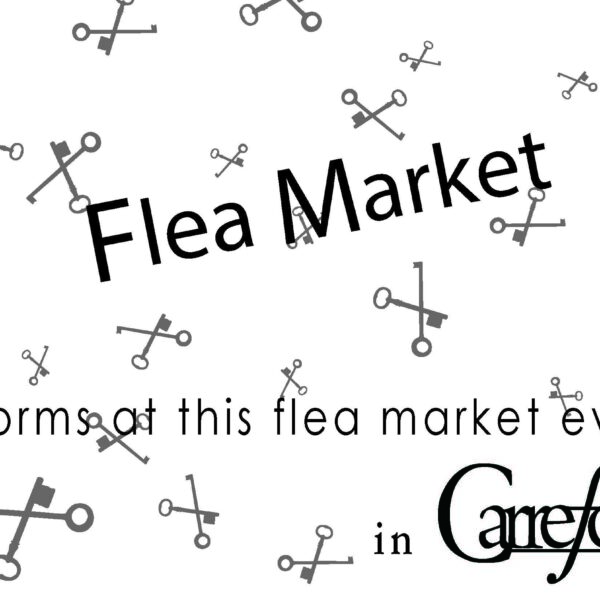 Flea Market in Carrefour