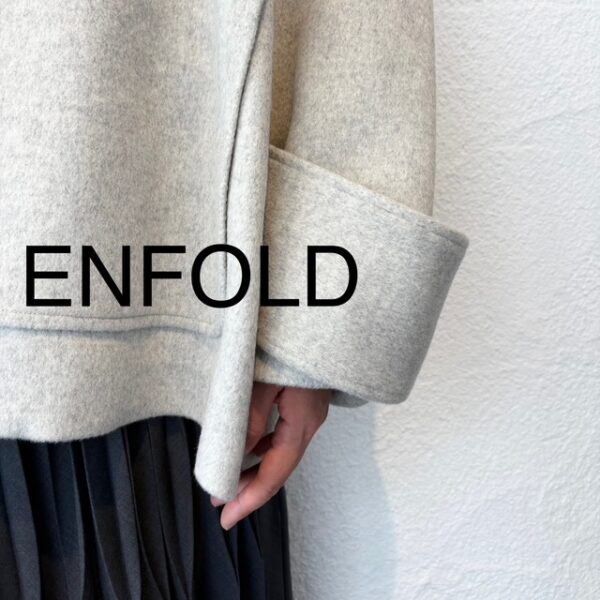 ENFOLD Military Soutien Collar Coat